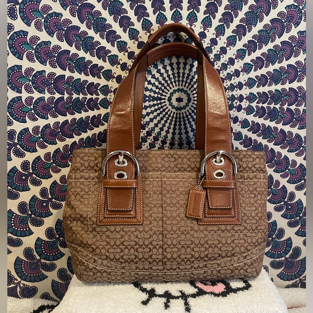 SoHo Y2K Coach Hamptons tote